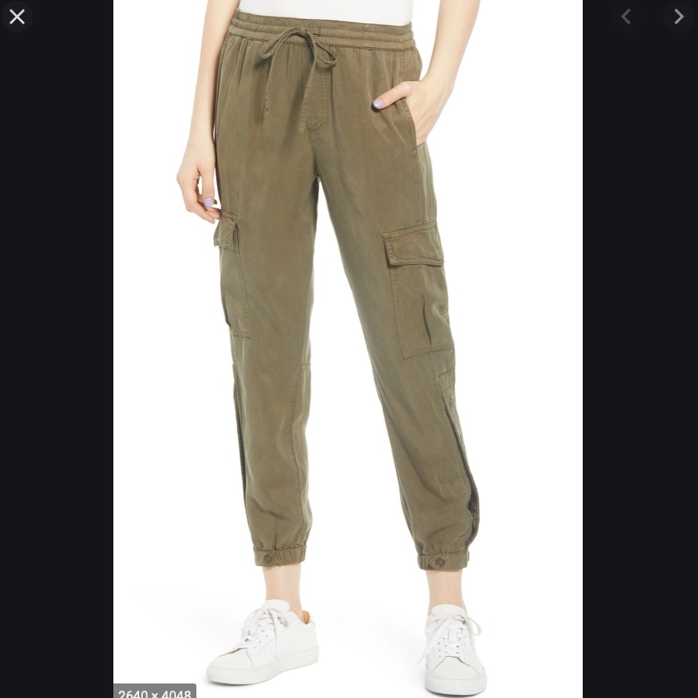 Pam & Gela snap leg cargo pants